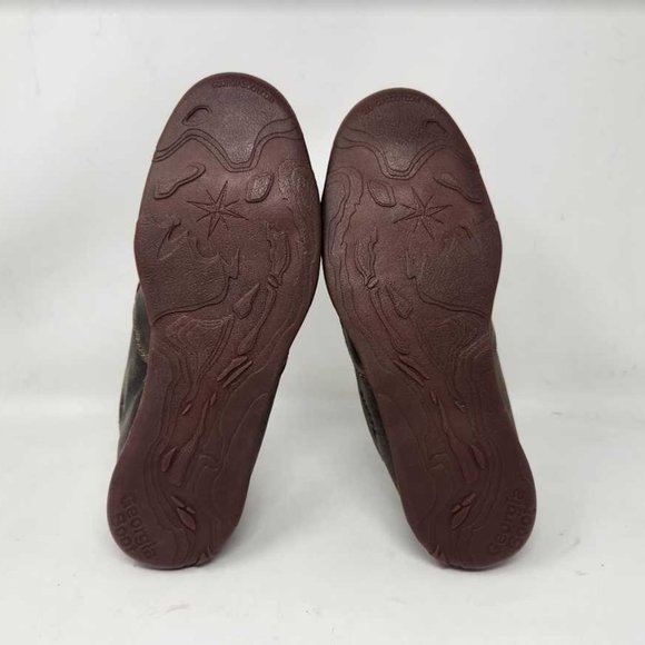 Men\'s 8W Georgia Boot Cedar Falls slip on moc-toe shoes 8 Wide GB00560 main image 10